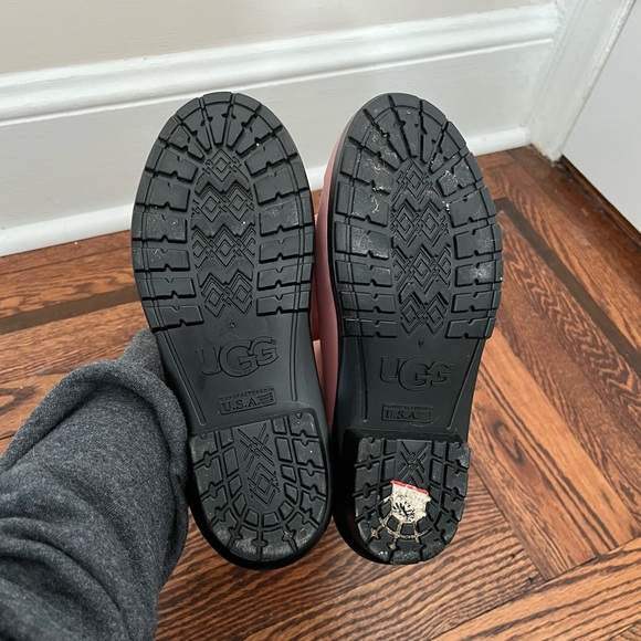 UGG Light Pink Rain Boots Size 7 - Picture 9 of 14